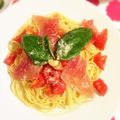 クック6ZKC6A☆'s cooksnap of when they made 生ハムの冷製パスタ.