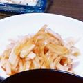 koyayashi's cooksnap of when they made セロリのキムチ和え.