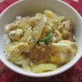 miyuki12's cooksnap of when they made ちょっぴり大人の親子丼♡.