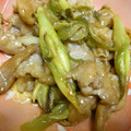 だれんしゃん's cooksnap of when they made お弁当に　みょうがと豚肉の炒めもの.