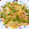 B子chan's cooksnap of when they made ずぼら料理　いんげんと春雨の炒め煮.