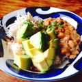 kaokaofood's cooksnap of when they made 忙しい朝にも♪アボカド納豆しらす丼☆.
