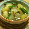 時花菜's cooksnap of when they made ママの味②♪冬瓜＊オクラとろりん生姜煮♪.