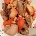 パフェうさこ's cooksnap of when they made もっちり蓮根と根菜のオカカ煮.