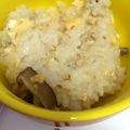 アプリコット♡'s cooksnap of when they made きのこと卵のふんわり雑炊.