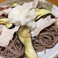 飛行機くも's cooksnap of when they made 暑い日に！冷しゃぶおろし蕎麦＊.