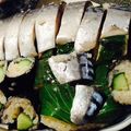 さちよっち's cooksnap of when they made 【楽々】ラップで簡単♪鯖寿司.