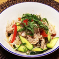 meg115's cooksnap of when they made 塩トマトで豚ともやしの炒め物✿.