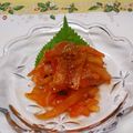 じゅびにゃん's cooksnap of when they made 韓国風☆すいかの皮のコチュジャンあえ.