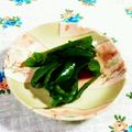 SP♪'s cooksnap of when they made ピーマンの赤しそ和え.