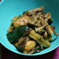 はと0218's cooksnap of when they made 鶏とズッキーニの味噌マヨ炒め♪.