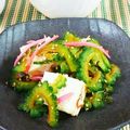 SP♪'s cooksnap of when they made 豆腐とゴーヤの新生姜和え.