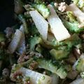 ふぅこ１１１１'s cooksnap of when they made ゴーヤと長いものオイスターソース炒め.