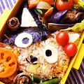 とこきち's cooksnap of when they made キャラ弁 ネコとお花.