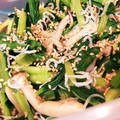 はくかっかま's cooksnap of when they made 小松菜としらすの塩炒め.