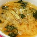 まいmama0322's cooksnap of when they made みそ汁①：茄子と大根.
