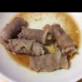 gungungunP's cooksnap of when they made 電子レンジでキャベツと人参の肉巻き.