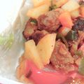 ゆーこリン♡'s cooksnap of when they made ハンバーグたねと野菜のバルサミコ炒め.