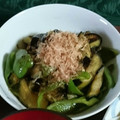 ゆえびび's cooksnap of when they made ３分で茄子とピーマンの煮物.