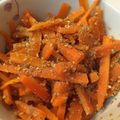 ChunChun☆≡'s cooksnap of when they made ご飯がすすむ！にんじんだけの胡麻あえ.