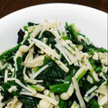 まいぺえす's cooksnap of when they made ほうれん草とえのきと海苔のおひたし.