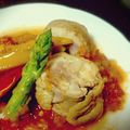 かなり。's cooksnap of when they made 鶏肉のバスク風煮込み.