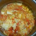 nyobushige's cooksnap of when they made ずぼら人のトマトスープ.