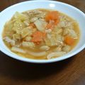 あずき☆mama's cooksnap of when they made たっぷり野菜と大豆の簡単ミネストローネ☆.