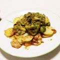 ななぴぃ's cooksnap of when they made アボカド♡ポテト　にんにくの香り.