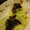さぁ★たぁ★'s cooksnap of when they made モロヘイヤ肉味噌.