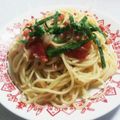 ♡Koshi♡'s cooksnap of when they made とっても簡単！トマトとツナの冷製パスタ！.