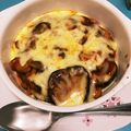 クックB0Y4FB☆'s cooksnap of when they made 手軽に♪ナスのミートチーズ焼き！.
