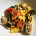 ぴ★ちゃこ's cooksnap of when they made 鶏もも肉のとまたまマヨ炒め.