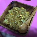 waakanaaa's cooksnap of when they made 固形ルウで☆ぱらぱらカレーチャーハン.