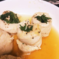 CooTa☆じゃふぁ's cooksnap of when they made レンジで簡単♪　鶏ささみの　大葉巻き！.