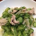 さとちょふ's cooksnap of when they made ヘルシー◎豚肉ときゅうりの酢の物.