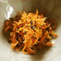 TYSK's cooksnap of when they made 簡単人参しりしり？！.