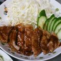 ai61's cooksnap of when they made 厚切り豚ロース肉のスタミナ生姜焼き.