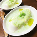 YUKIKI☆'s cooksnap of when they made 枝豆と豆乳のとろ～りスープで頂く冷奴.