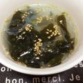 barahimeno's cooksnap of when they made 簡単☆　中華スープ（わかめ&春雨&お酢）.