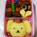 ラーメンマンの妻's cooksnap of when they made 簡単キャラ弁 ポムポムプリンちゃん.