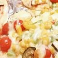 きのもよ's cooksnap of when they made 混ぜるだけ！簡単ピザ生地☆.
