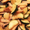 ダッシュちえ蔵's cooksnap of when they made ズッキーニとエリンギのカリカリチーズ焼き.