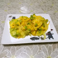 ＠迷子＠'s cooksnap of when they made とうもろこしと枝豆のかき揚げ☆カレー味.