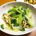 こうまさmam's cooksnap of when they made ヘルシー★青梗菜とシメジの中華風おひたし.