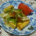 のぞきぱんだ's cooksnap of when they made 厚揚げとねぎの梅あえ.