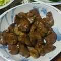のぞきぱんだ's cooksnap of when they made レバーと砂肝のビネガーソテー.