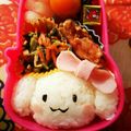 ジョーンズママ's cooksnap of when they made シナモン ♡ 簡単キャラ弁.