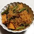 azs2810's cooksnap of when they made やわらか厚揚げといんげん、しらたきの煮物.