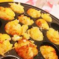 ちゃむみつ☆'s cooksnap of when they made たこ焼き器でカリカリポテトチーズ.